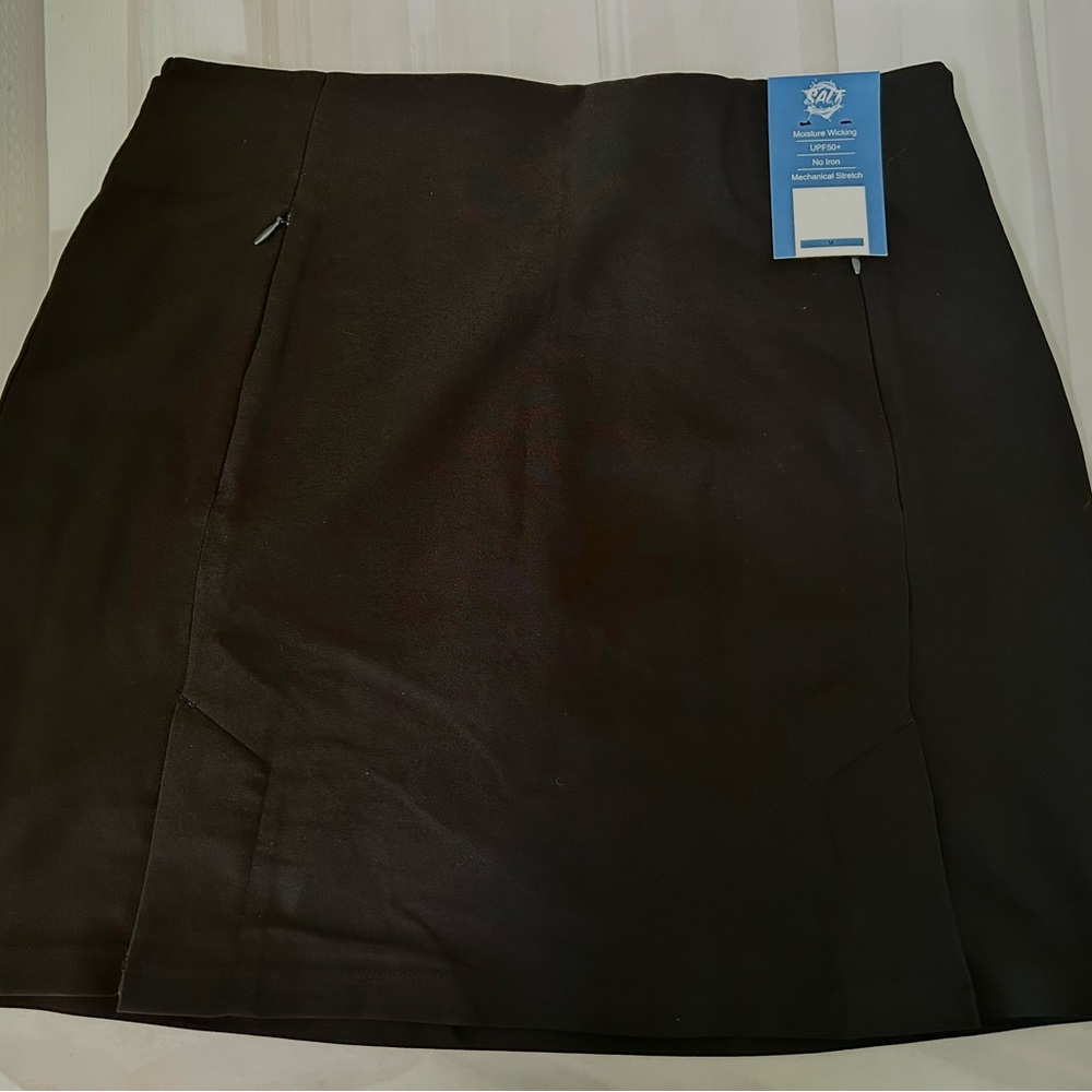 Classic athletic Black Women's Salt Skort NWT